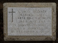 Struma Military Cemetery - Gale, Harold